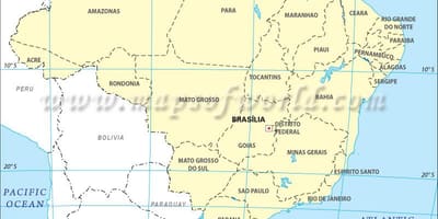 Карта широті Ріо